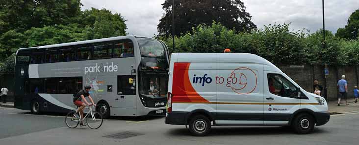 Stagecoach East Alexander Dennis Enviro400MMC 10801 Park & Ride